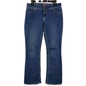 WRANGLER Mae - Booty Up - Womens Bootcut Stretch Blue Western Jeans - 7/8 x‎ 30